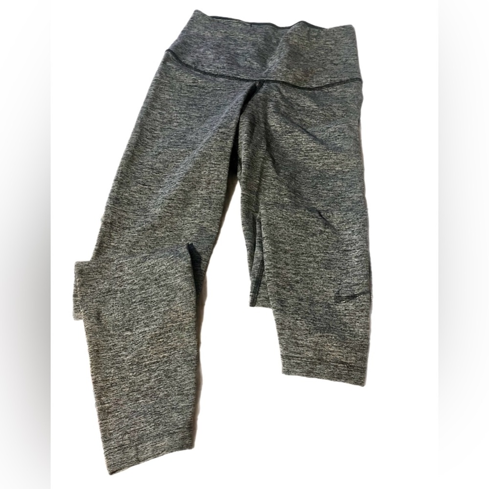 Nike Women's Gray Heather Full Length Leggings Size Small